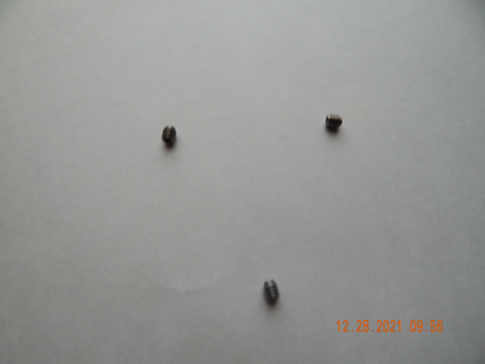 STAINLESS STEEL SOCKET SET SCREWS 12/24 x 1/4"  18-8 ,  3 PCS. NEW