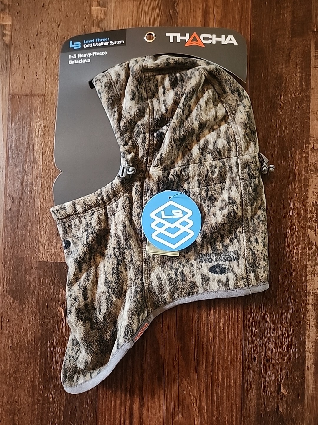 Thacha Gear L3 Heavy Fleece Balaclava Bottomland Camo