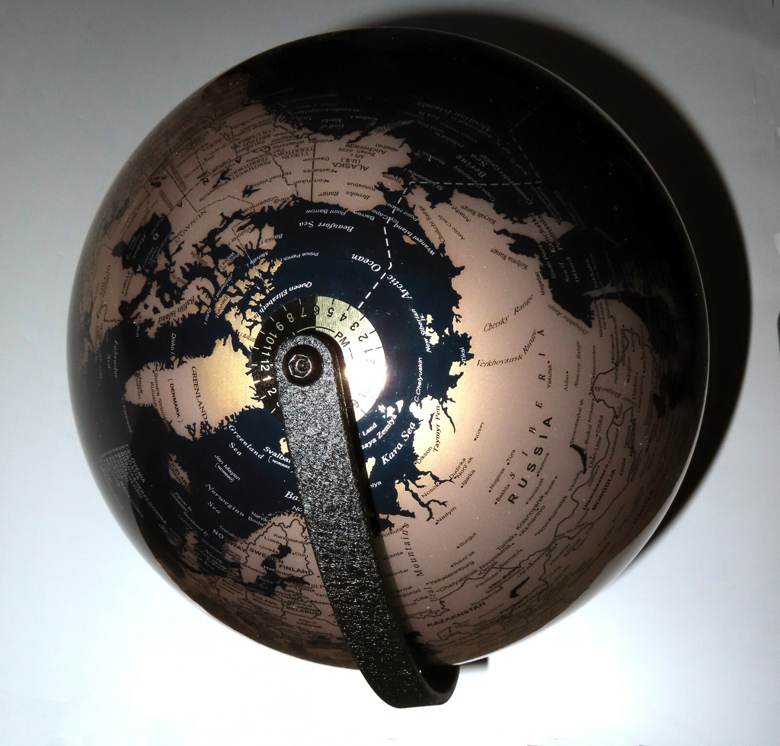 Illuminated World Globe