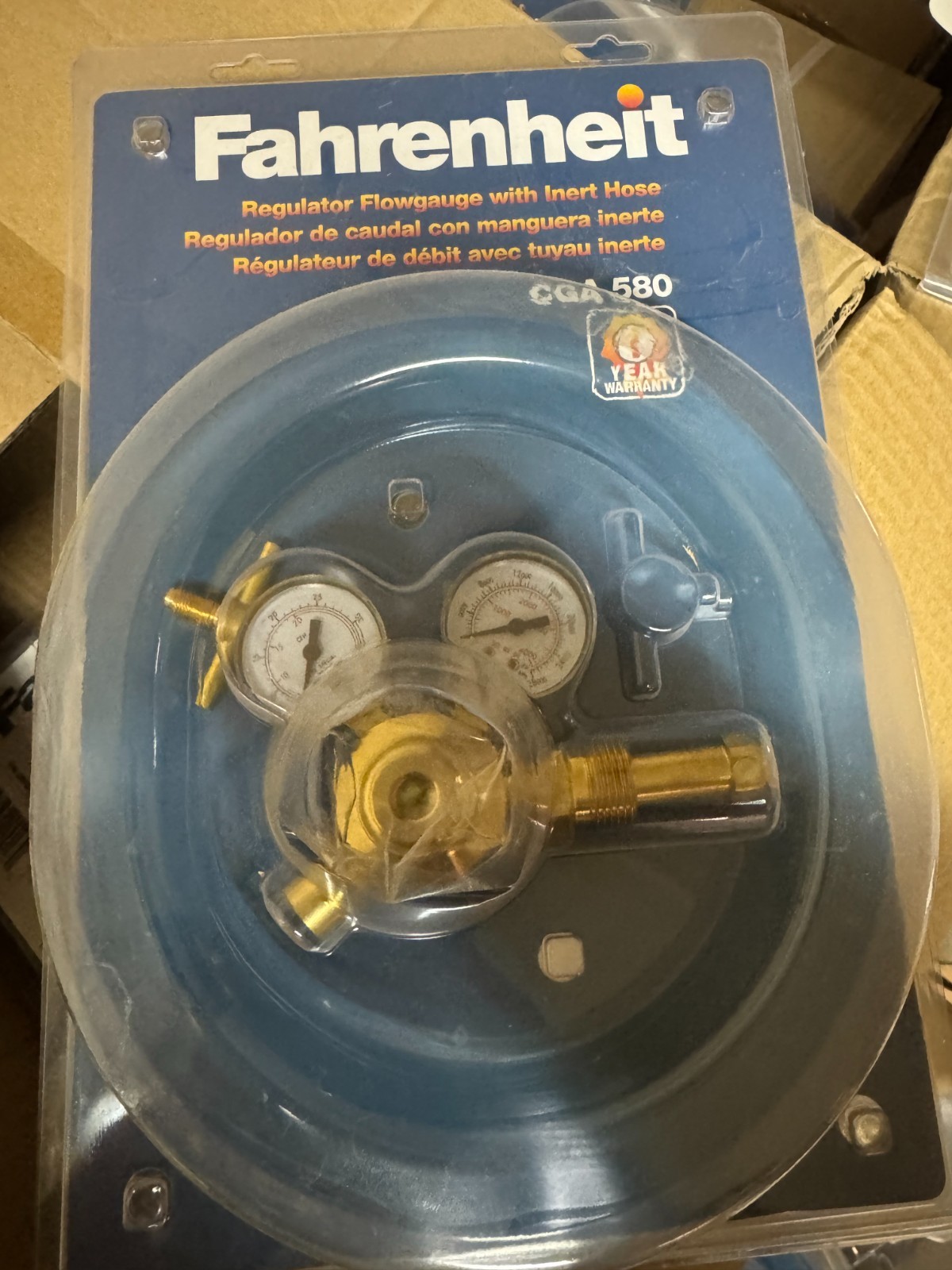 Argon, Argon/CO2 Flowgauge Regulator CGA580