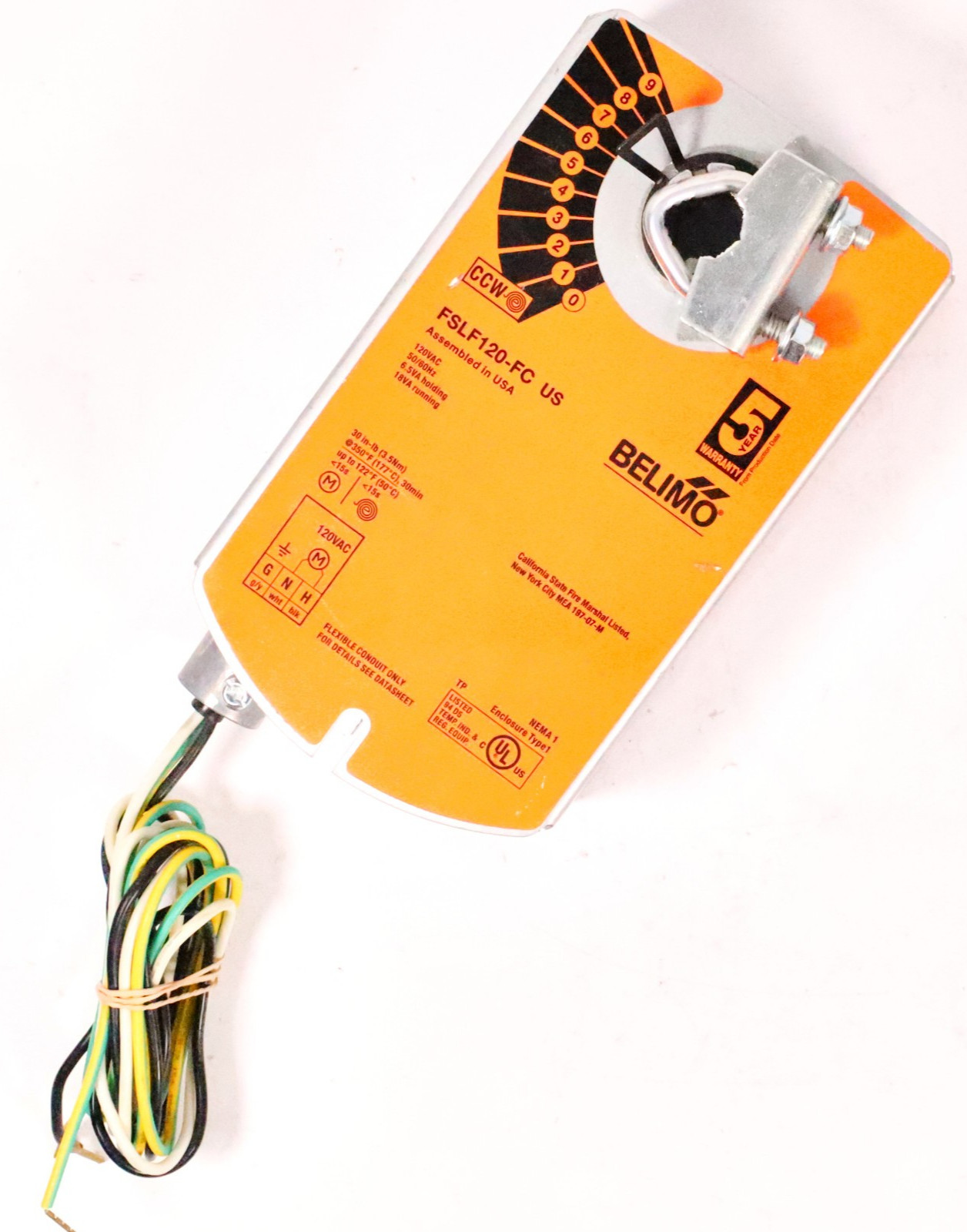 Belimo FSLF120-FC Damper Actuator Fire & Smoke