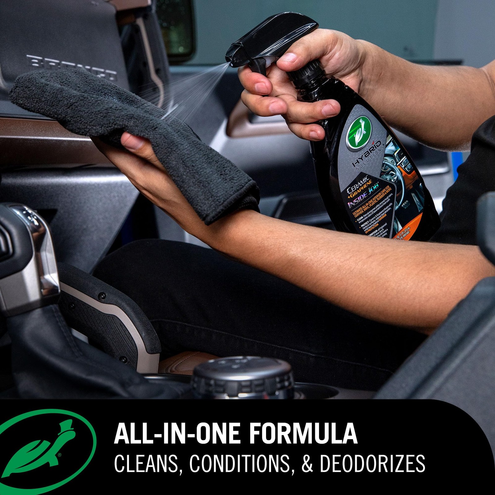 Turtle Wax 53787 Hybrid Solutions Ceramic Graphene Inside Job, Interior Car