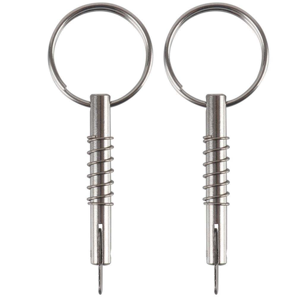 2 Pcs Quick Release Pin w/Drop Cam  Spring, Diameter 1/46.3mm, Usable Length ...