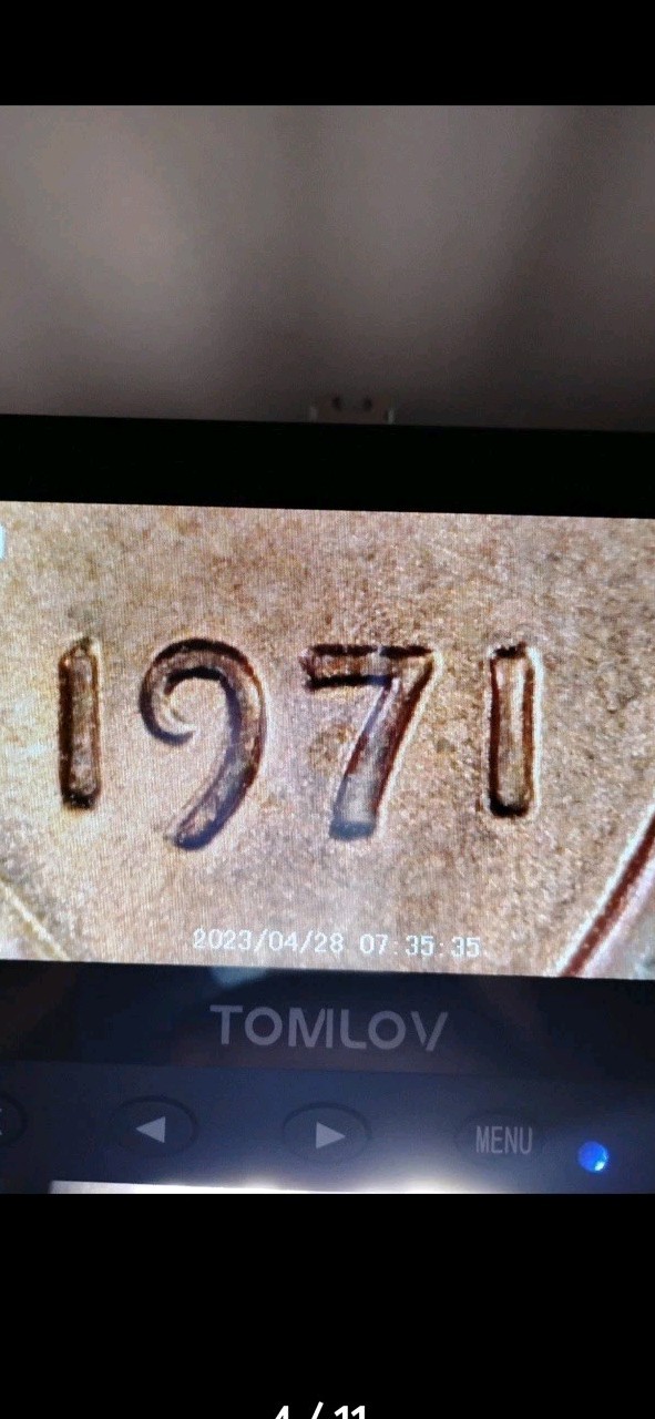 1971-P (BU) DDO FS#101 ERROR RED CENT