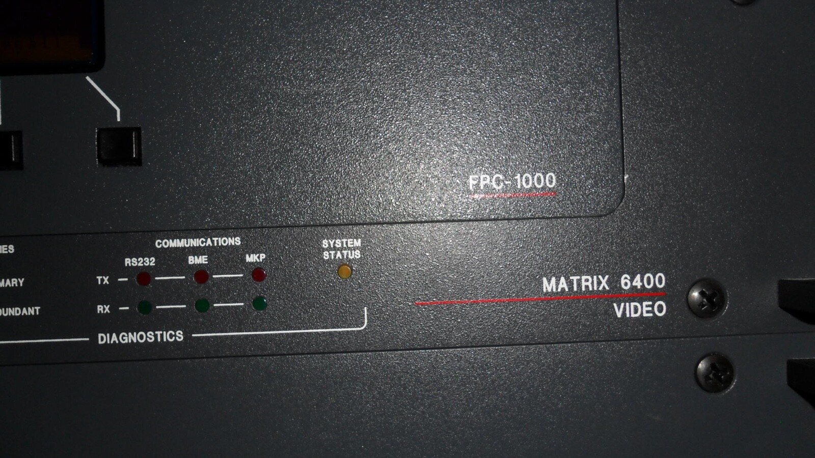 extron video and audio matrix 6400