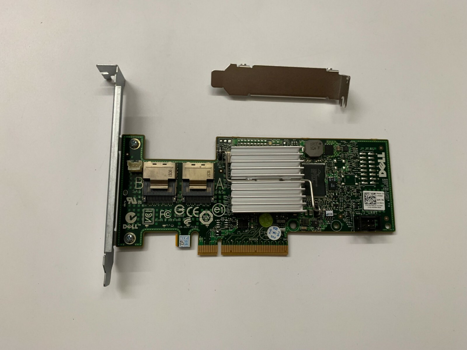 Dell PERC 47MCV H200 6Gb PCI-e SAS SATA 8-Port Raid Controller 047MCV