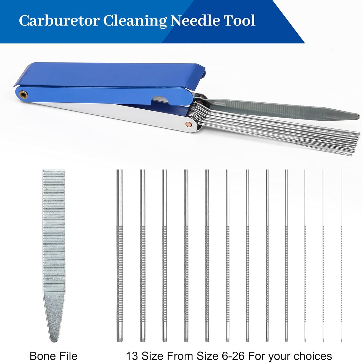 4 PCS Torch Tip Cleaner Set, 5 Cleaning Brushes and 1 Scraping Needle