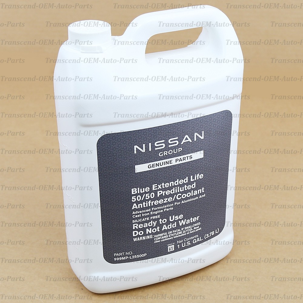 999MP-L25500P GENUINE OEM EXTENDED LIFE ANTIFREEZE COOLANT BLUE 1 GALLON NISSAN