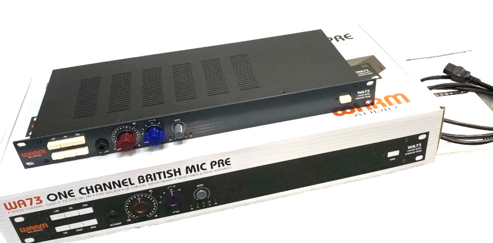 WARM AUDIO WA73 Microphone preamplifier Free Shipping From Japan