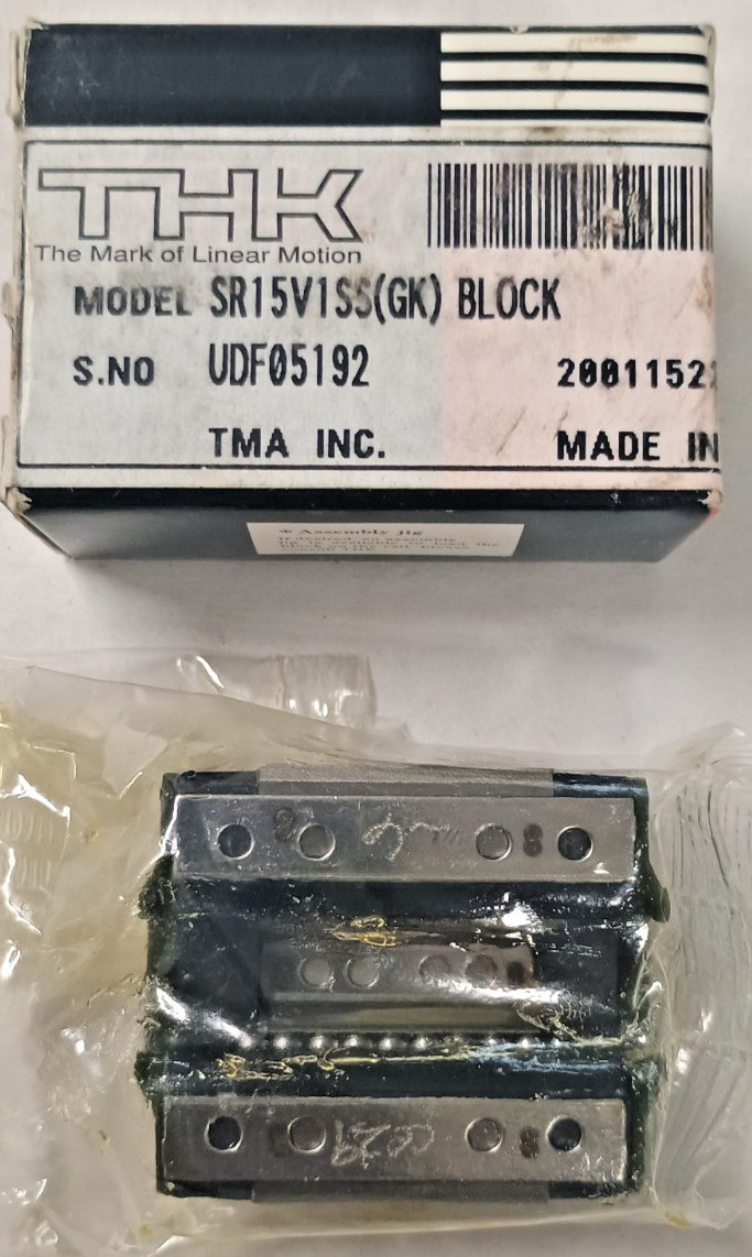 THK Model SR 15V1SS(GK) Block S.No UDF05192