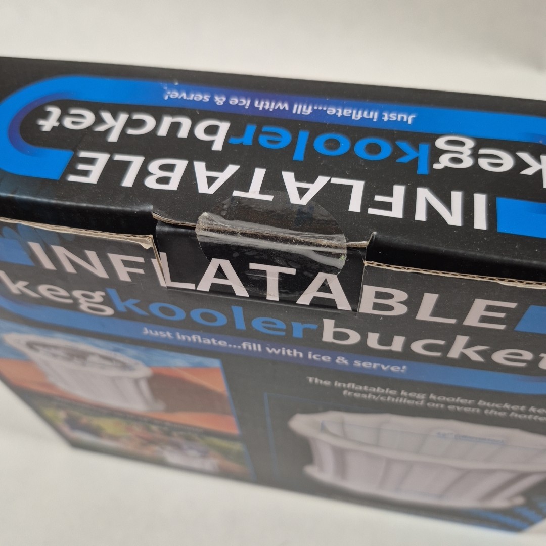 Inflatable kegkoolerbucket Holds 150lbs 23" Diameter Cooler Beer Pool Drinks