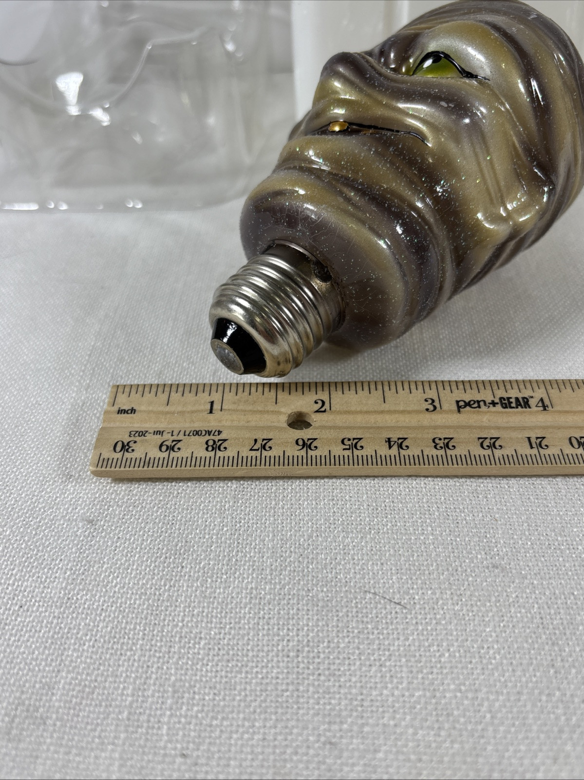 Halloween Fright Light Mummy Light Bulb Dept 56 Fright Night