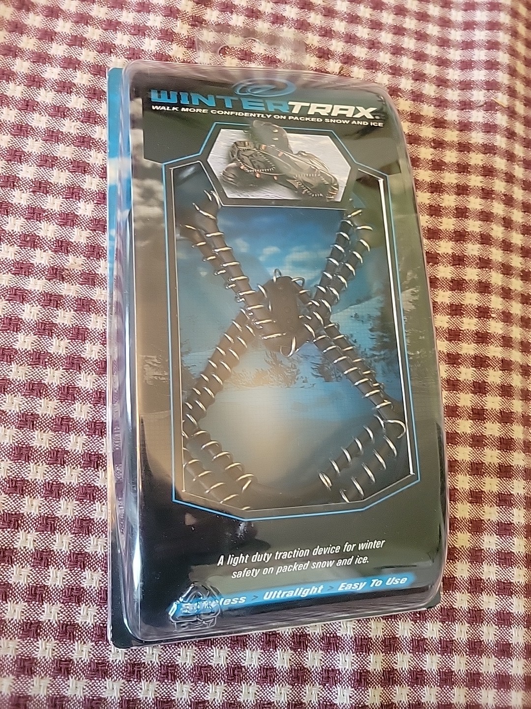 Walker Snow Trax Winter Traction Cleats Covers Shoe Boot UNOPENED