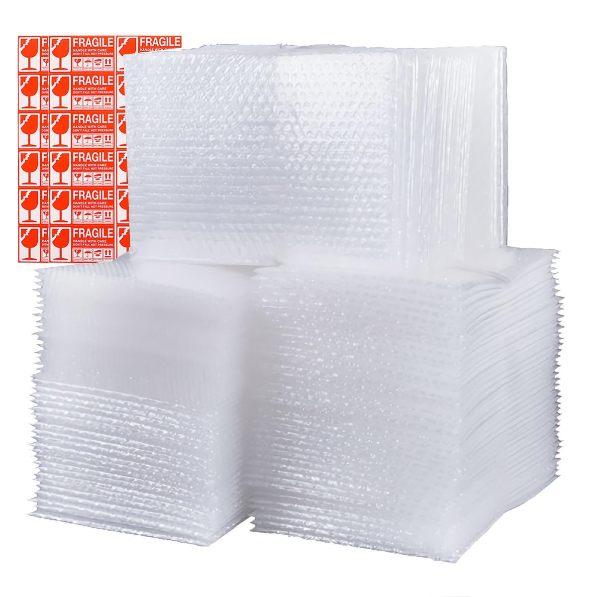 100 Pcs Bubble Pouches, 6''x8''Bubble Bag for Packing, Which is Anti-Impact C...