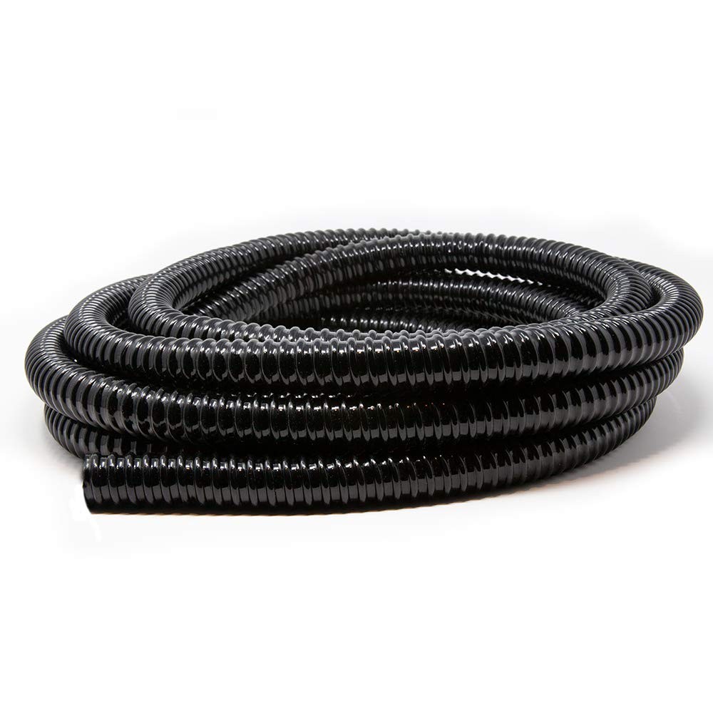 Spaces Places 2010BC 1 Inch by 20 Feet Corrugated Vinyl 1 IN X 20 FT, Black