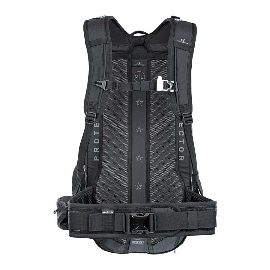 EVOC, FR Trail E-Ride, Protector backpack, 20L, Black, ML