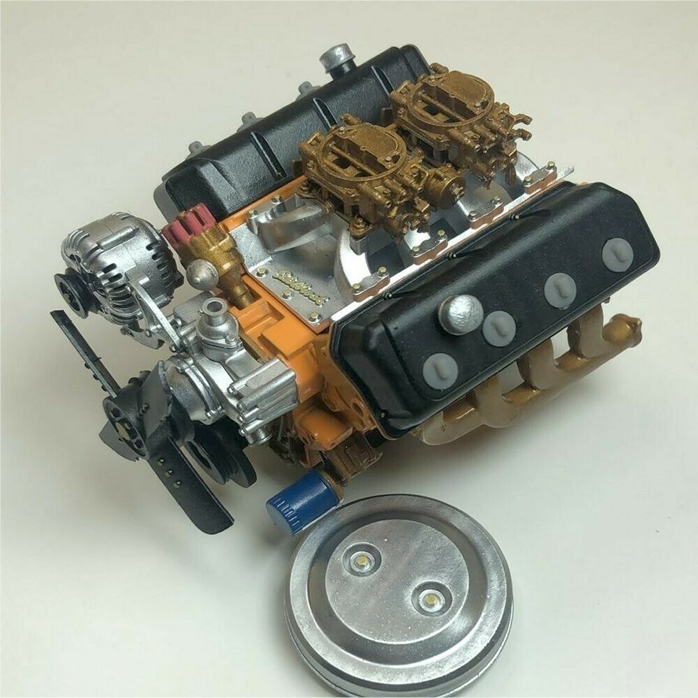1/25 Scale 3D Resin 426 Hemi Stock or Dual Carb setup