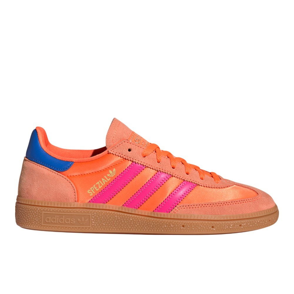 adidas Handball Spezial Lace Up  Womens Orange Sneakers Casual Shoes JH5659