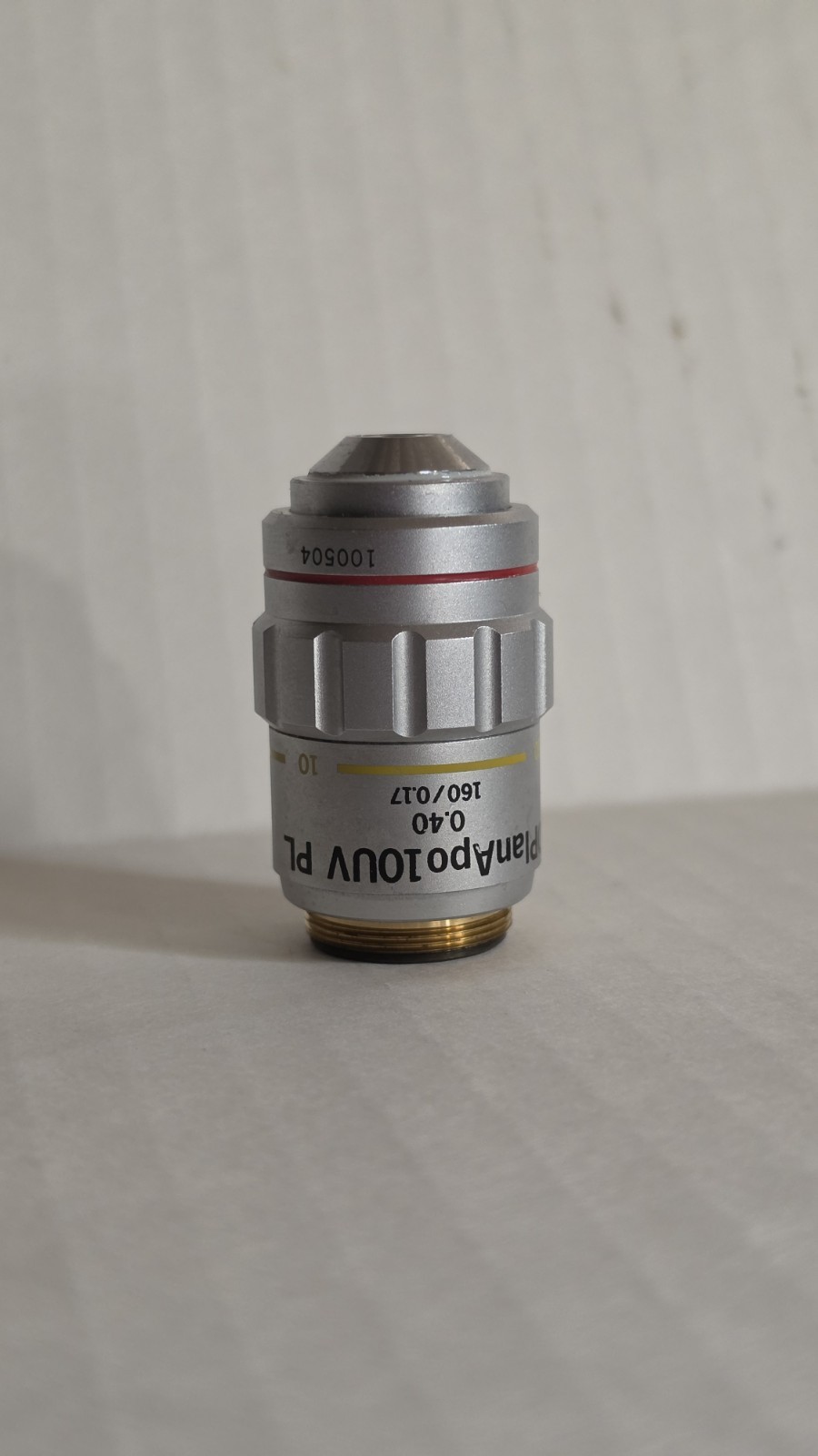 Olympus DPlan APO 10x UV PL microscope phase objective