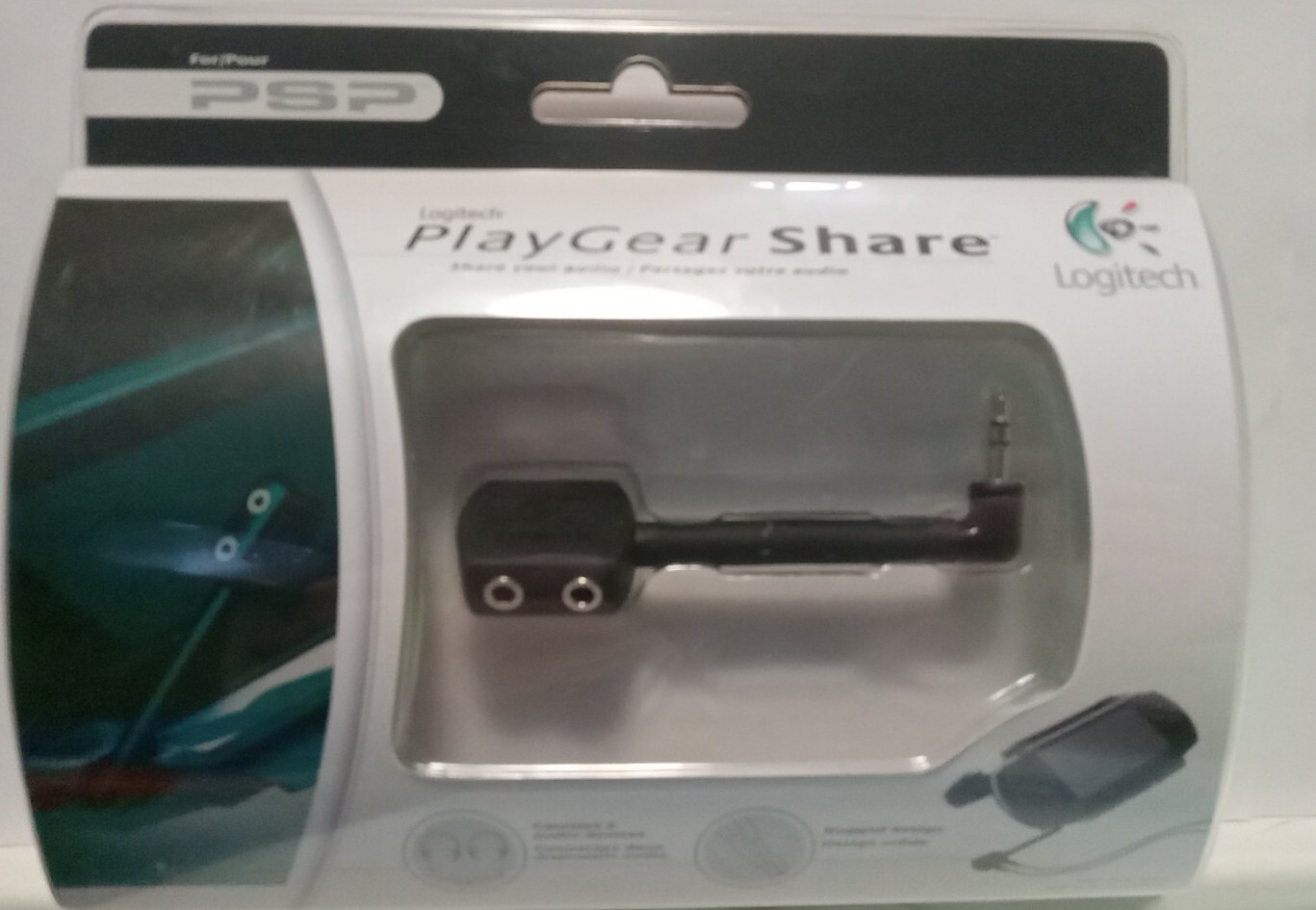Logitech PlayGear Share - Audio Splitter for PSP and other devices