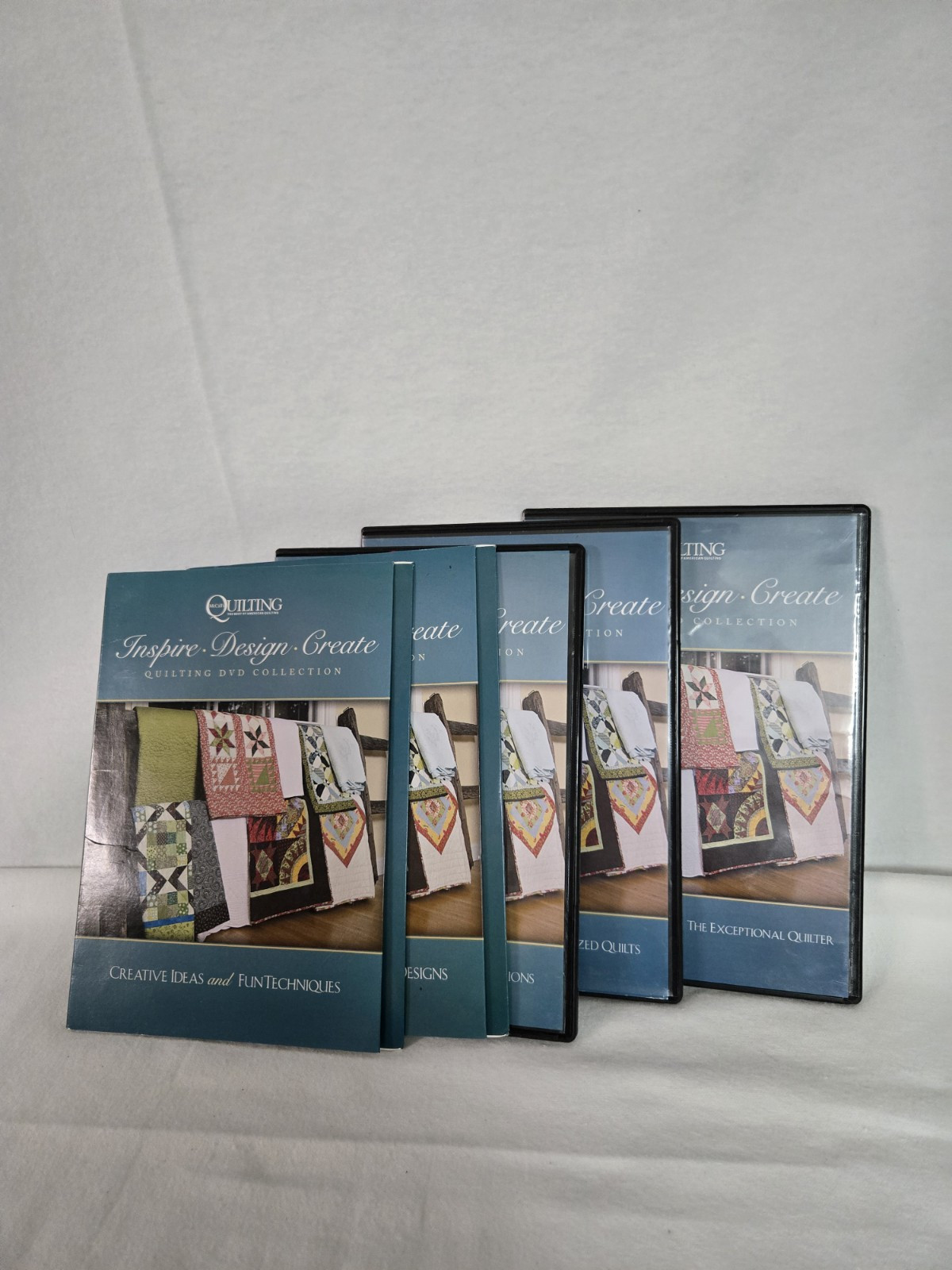 Quilting Inspire Design Create 5 DVD Collection McCall's Quilting Creative Craft