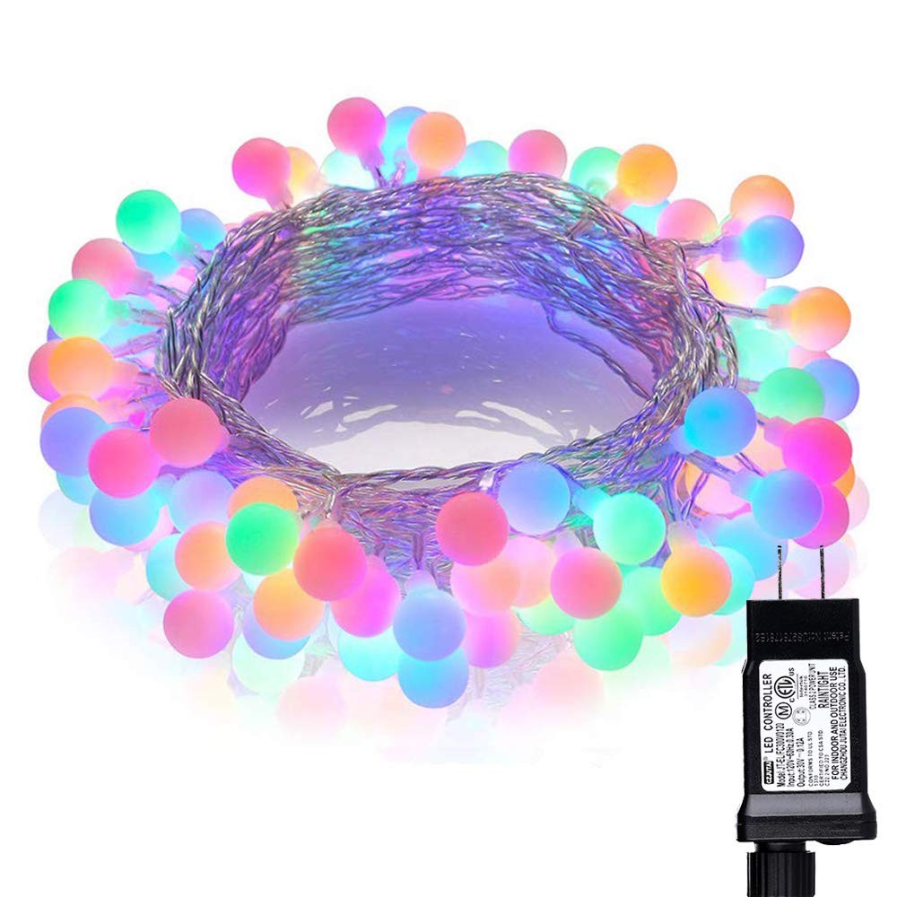 Easter String Lights, 100 LED 33ft Easter Pastel Lights 8 Lighting Modes with...