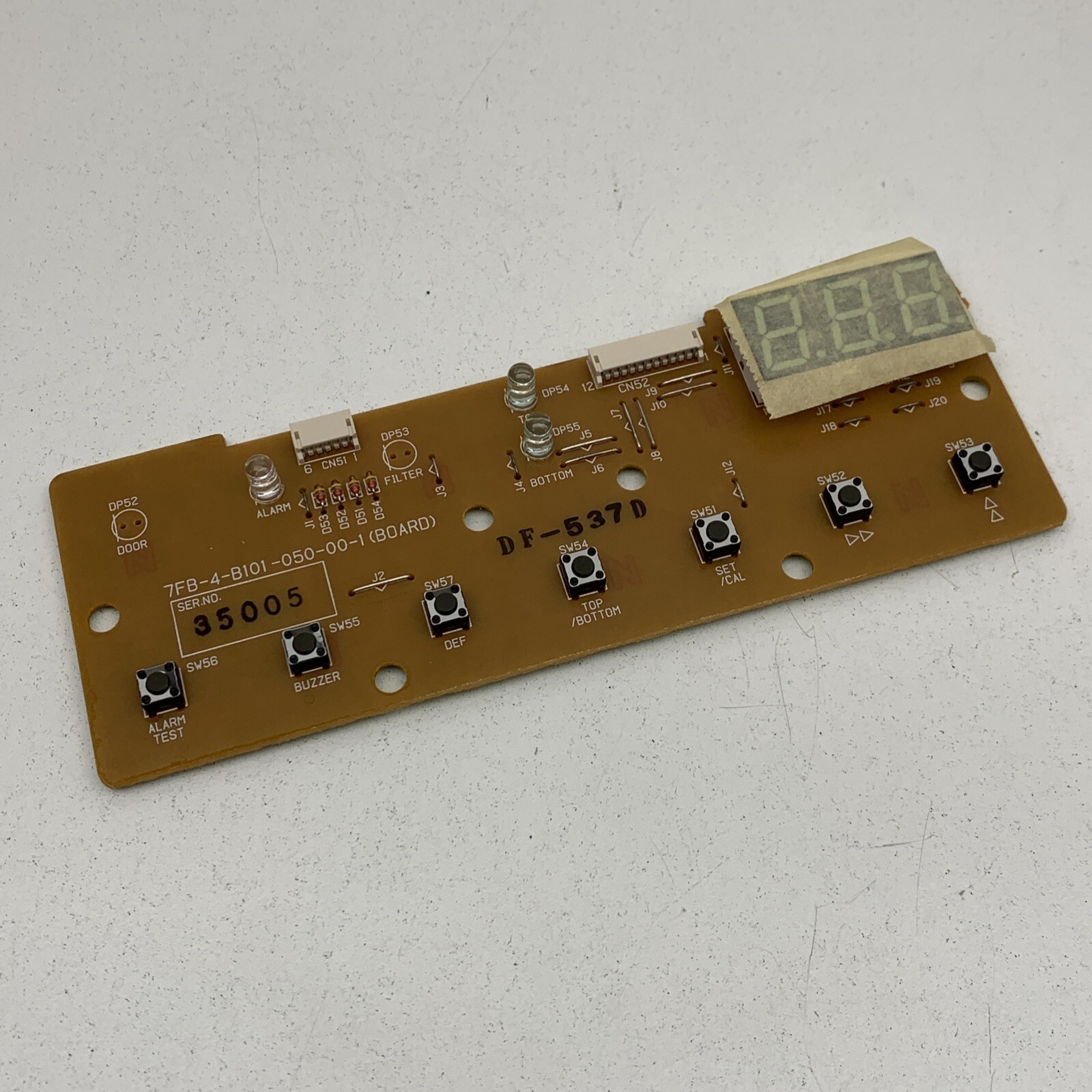 Sanyo 624 216 2049 Freezer Display PCB Assembly