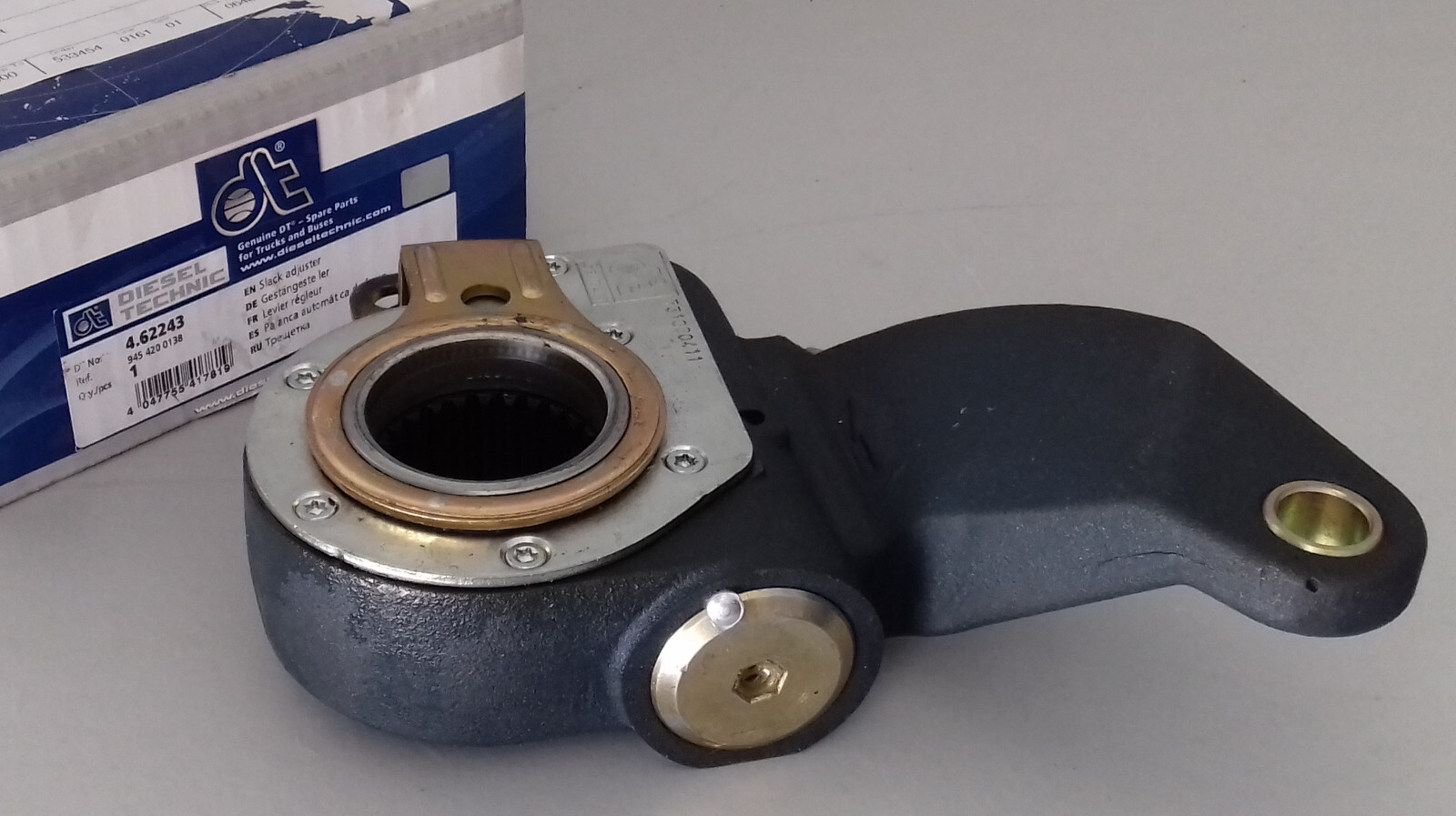 DIESEL TECHNIC SPARE PARTS BRAKE SLACK ADJUSTER PART No. 4.62243 - Mercedes Benz