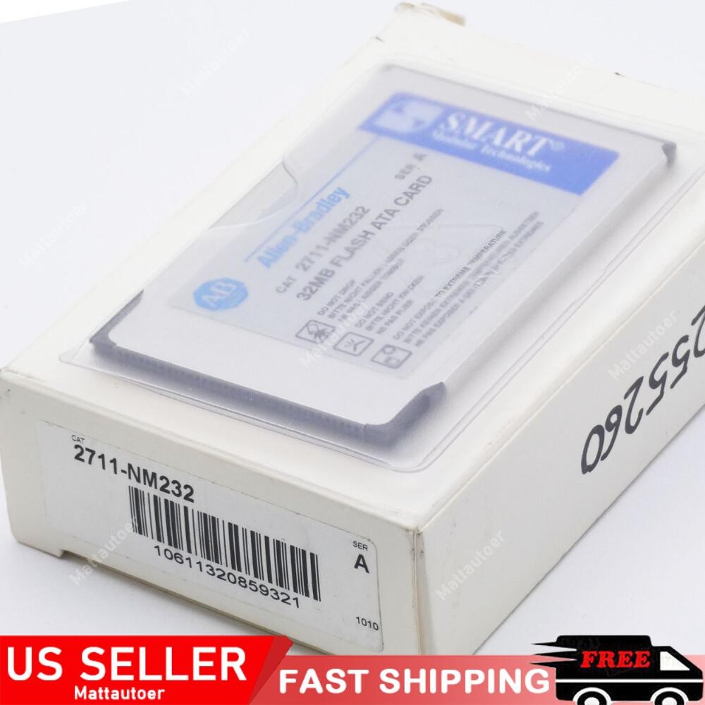 Allen-Bradley 2711-NM232 2711NM232 Ser. 32MB Flash ATA Card US Free Tax