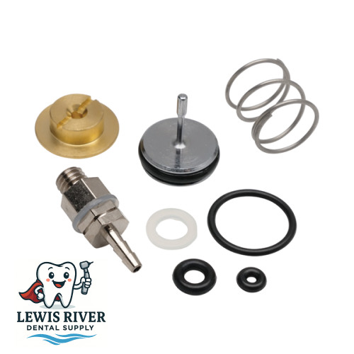 DCI 7133Dental Water Relay Repair Kit, DCI, Pelton & Crane, Marus Valve Rebuild