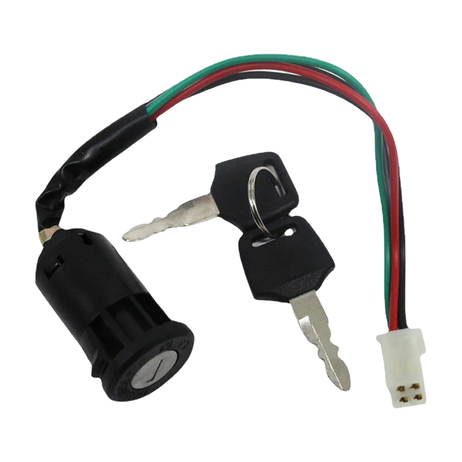 ATV 50-250cc Ignition Key Starter Switch Beach Car Female Plug Ignition Key