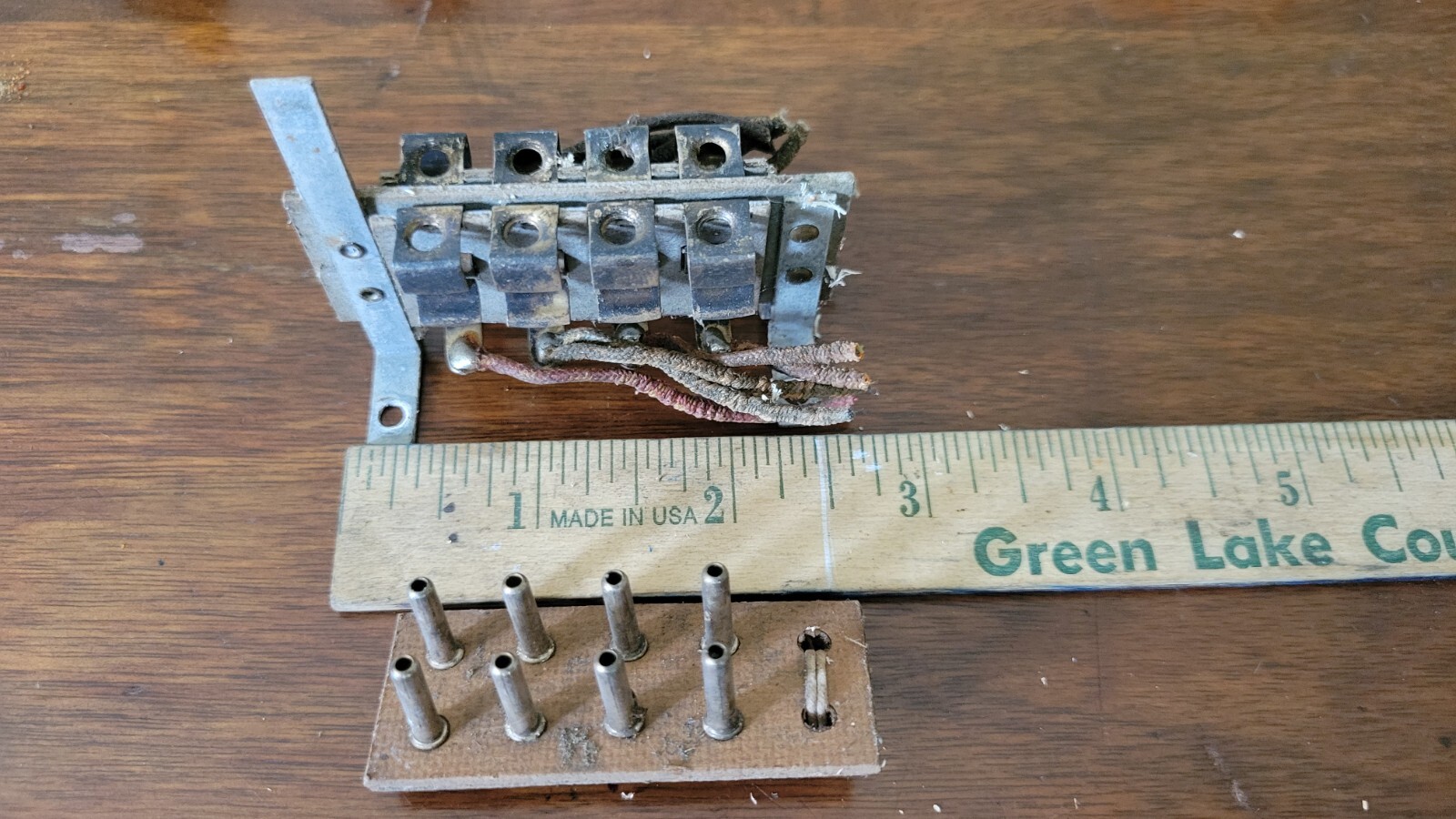 Vintage Pinball Machine Pin and Socket Jones Plug Connectors 8 positions