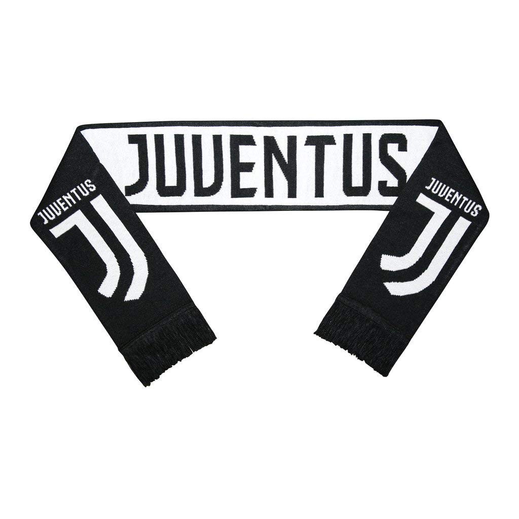 Official Juventus FC Soccer Scarf - JV11SC Black