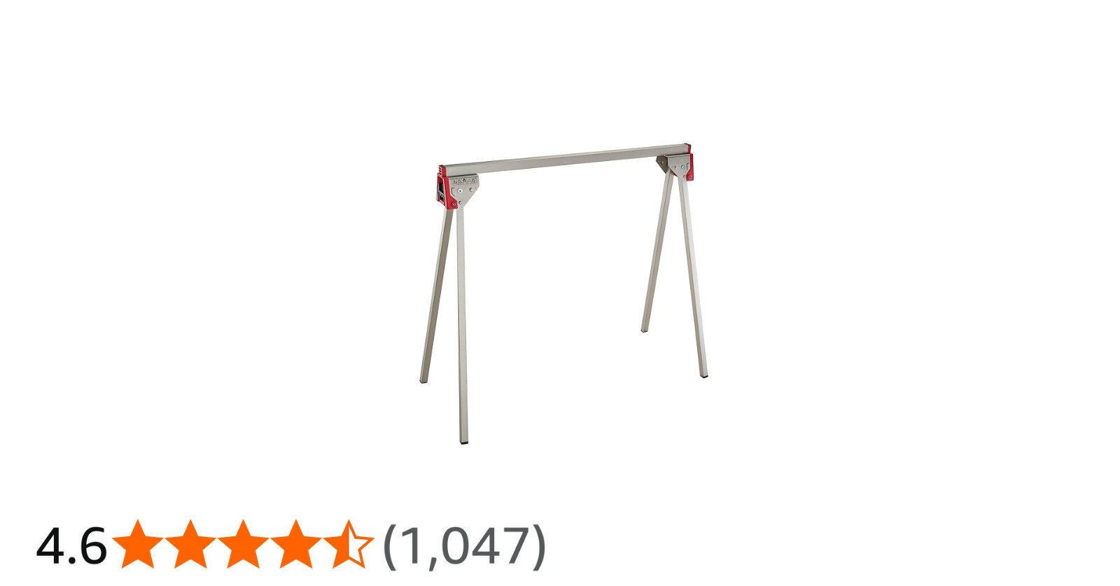 CMST11154 Craftsman Metal Saw Horse 1000-llimit Collapsible Self Storing LOOK!