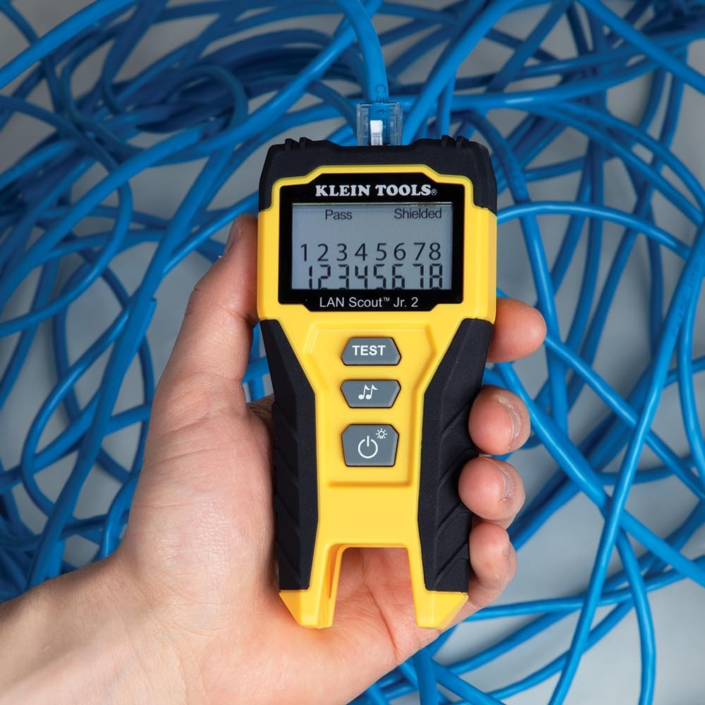 Cable Tester LAN Ethernet Network CAT5e CAT6 6A Wire Map Fault Detector