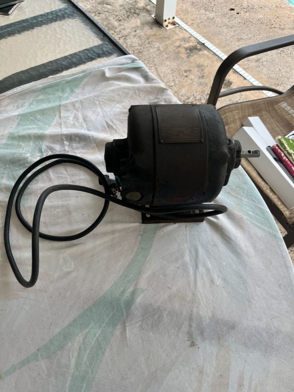 SIOUX  Valve Face Grinder Motor Runs Smooth Model 5KH45AB 1/4 HP 1725 RPM