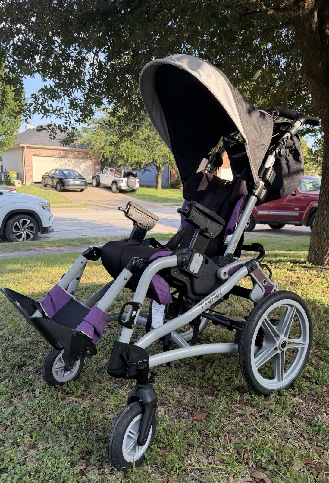 Leggero Trak  14 Folding Stroller RECLINE TRANSIT special Needs Wheelchair