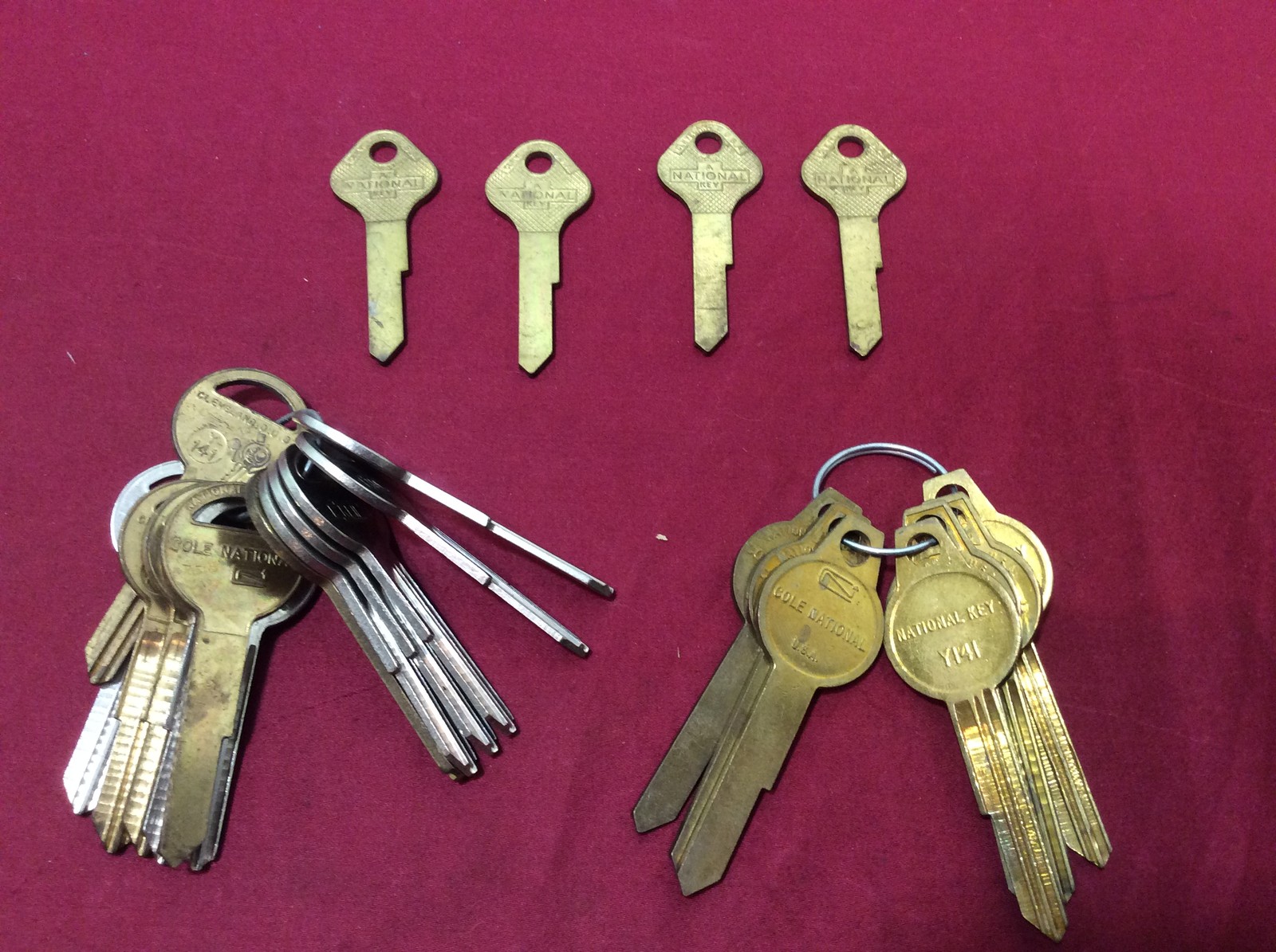 Yale for Chrysler by Cole, Ilco & Keil, Y141 Key Blanks, Set of 24 - Locksmith