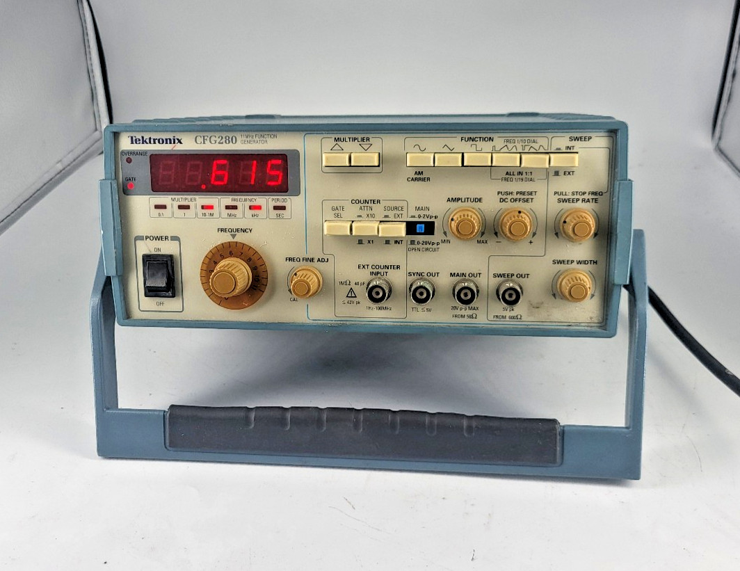 Tektronix CFG280 11MHz Function Generator-For Parts or Repair (Sn 53431)