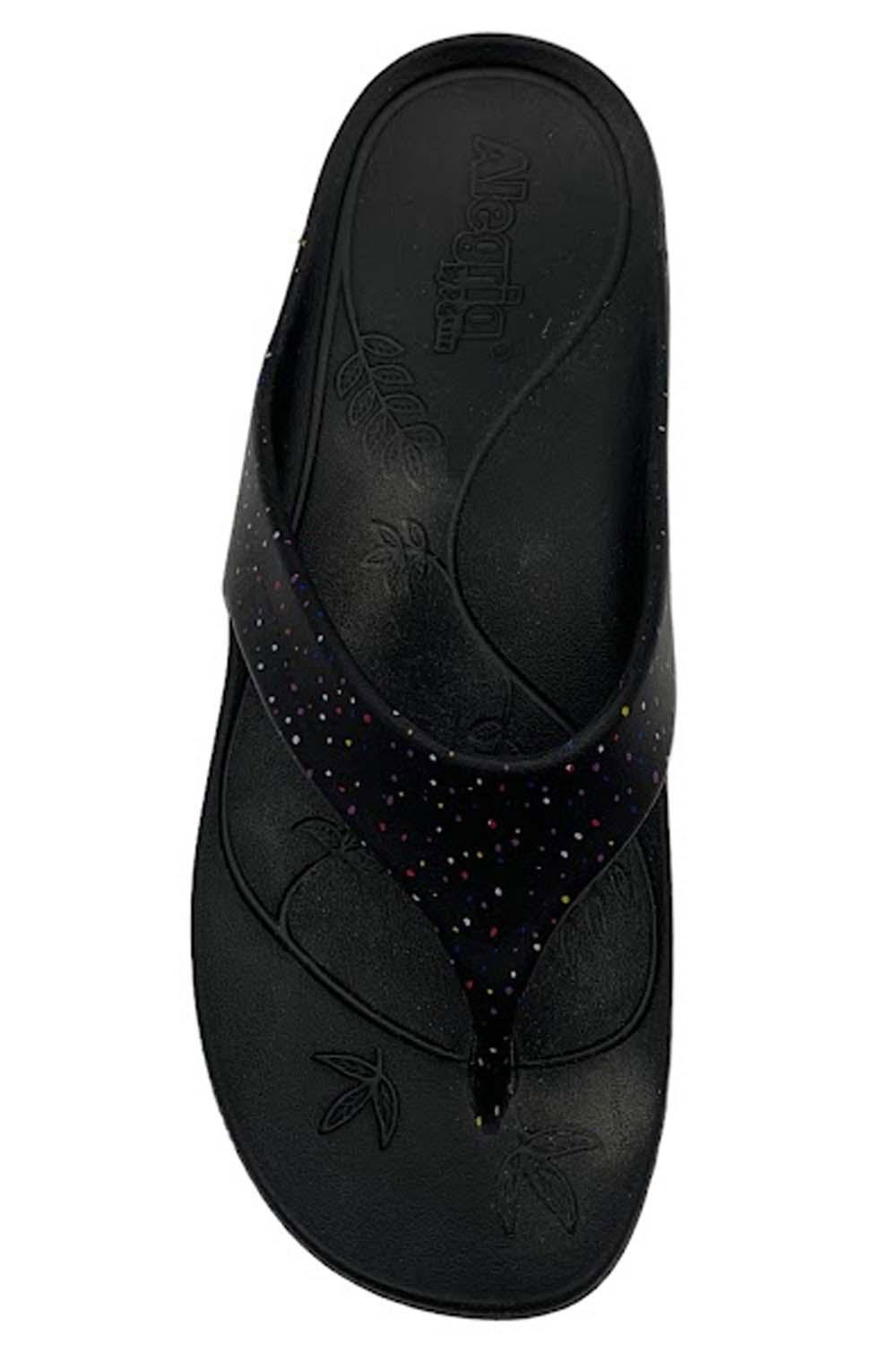 Alegria Printed Thong Sandals Ode Sprinkles