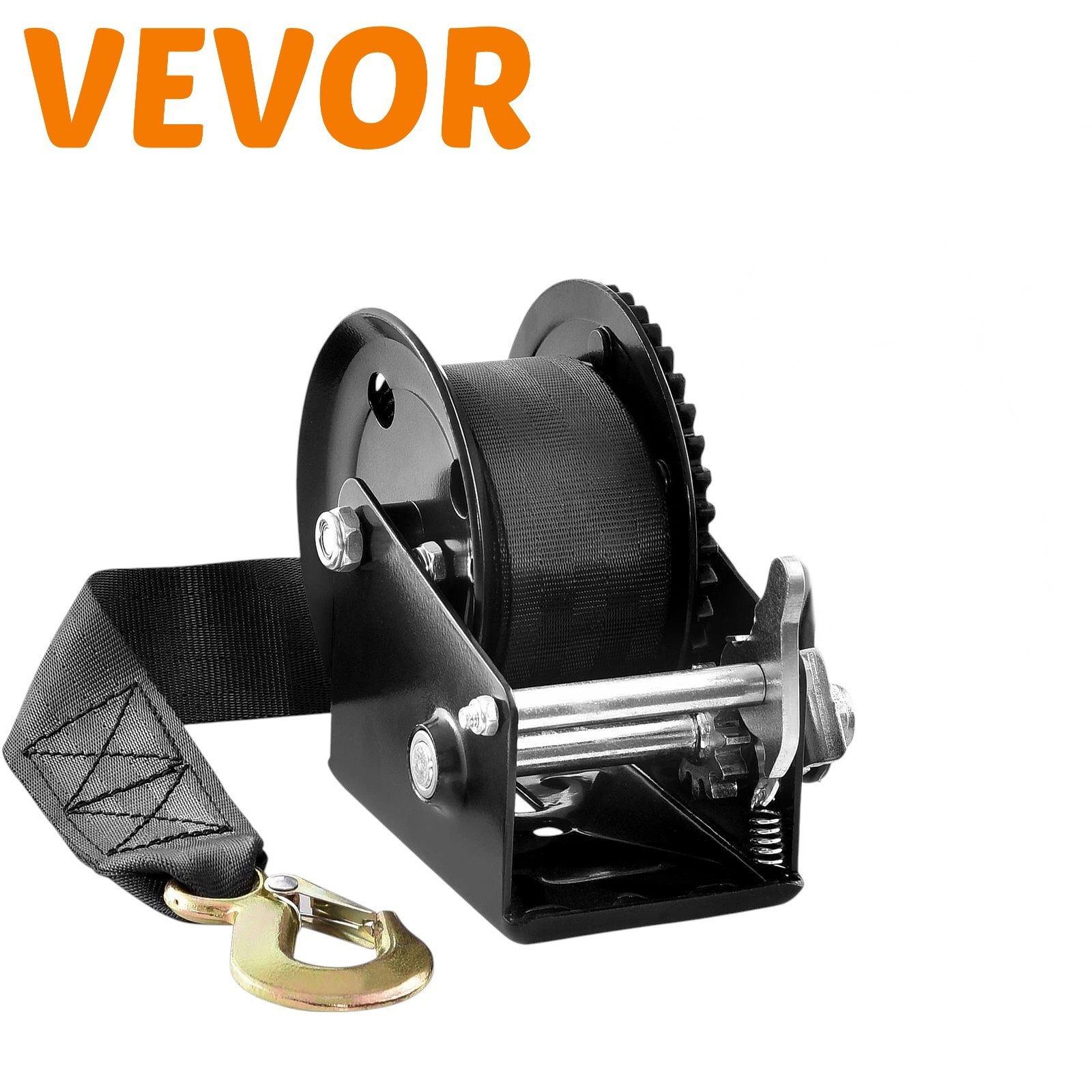 VEVOR Hand Winch, 1200 lbs Pulling Capacity, Boat Trailer Winch- NO HANDEL