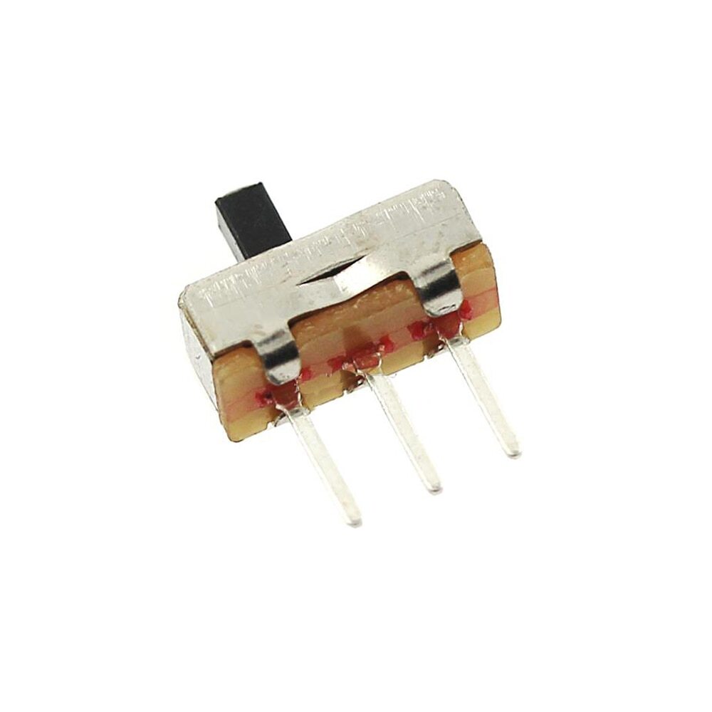 100Pcs SS-12D00G3 2 Position SPDT 1P2T 3 Pin PCB Panel Mini Slide Switch