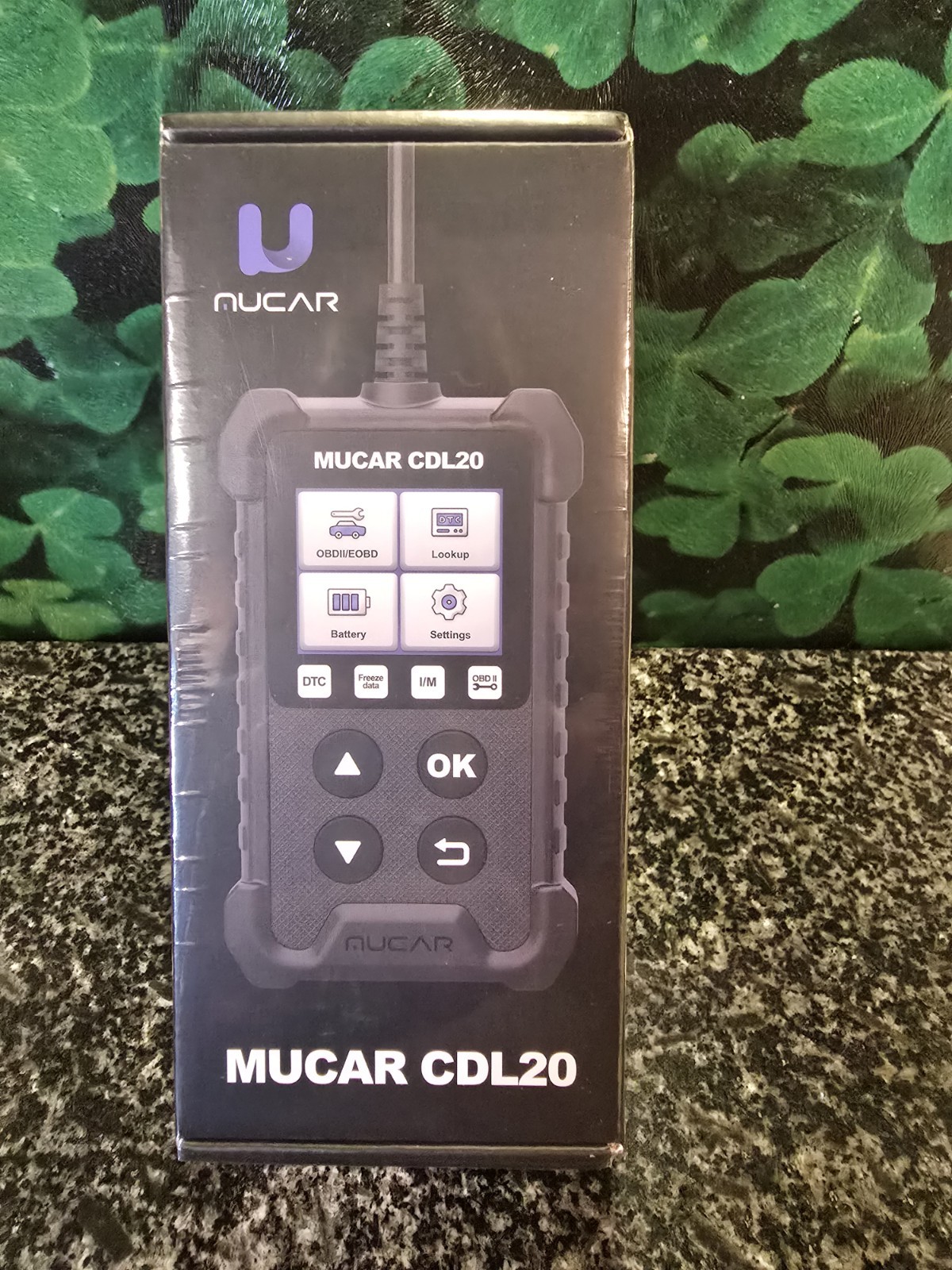 MUCAR CDL20 OBD2 Scanner Code Reader Check Engine Fault Diagnostic Scan Tool