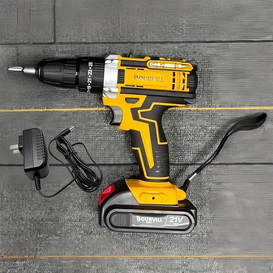2PCS--Lithium-ion Battery Rechargeable Drill