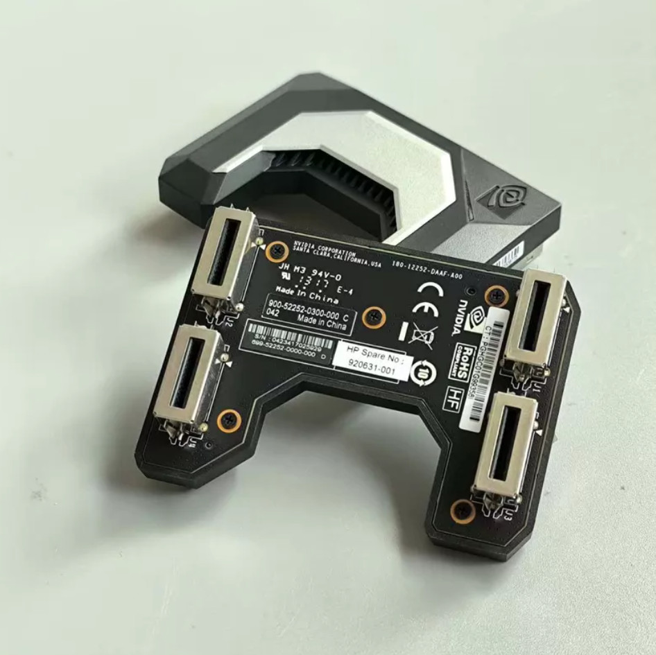 Used 1pcs Nvidia GTX SLI Bridge 2-Way 3-Slot 180-12252-DAAF-A00 920631-001-