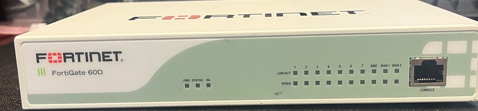 Fortinet Fortigate 60E FG-60E Network Security Firewall *No AC Adapter*