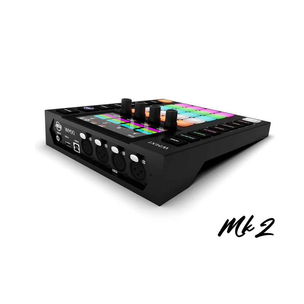 Set of ADJ WMX1 MK2 lighting system + 2x DMX Terminators