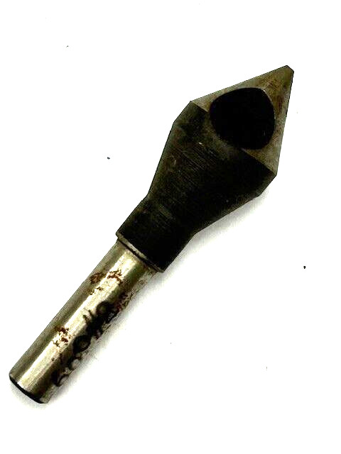 #2 HSS Zero Flute Countersink and Deburring Tool 60 DEGREE 3/16-17/32 Dia Range