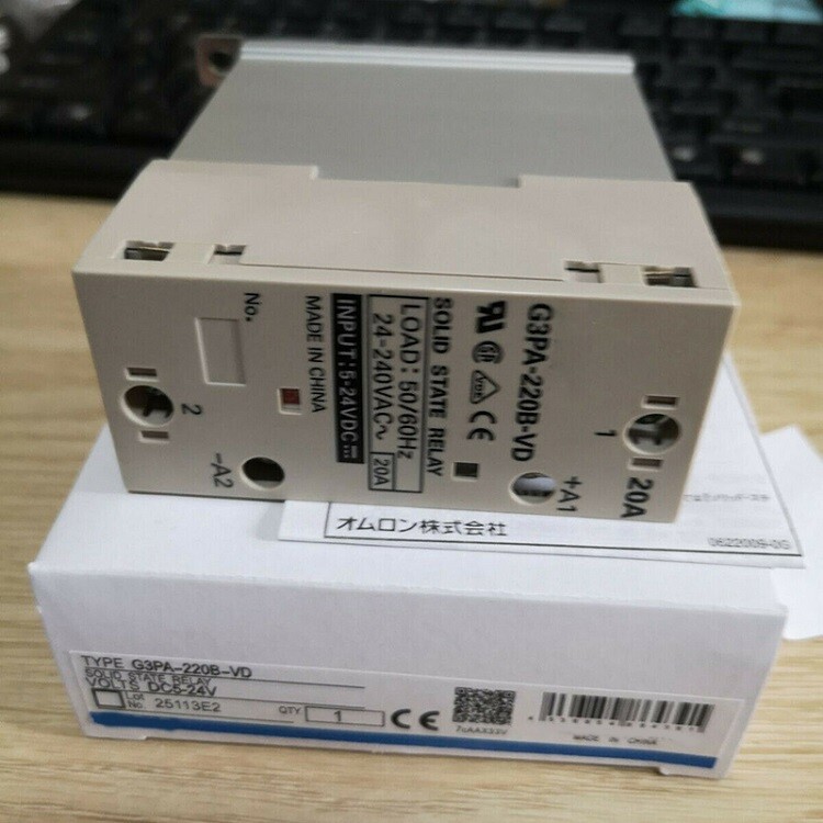 1PC G3PA-220B-VD For Omron Solid State Relay 5-24V