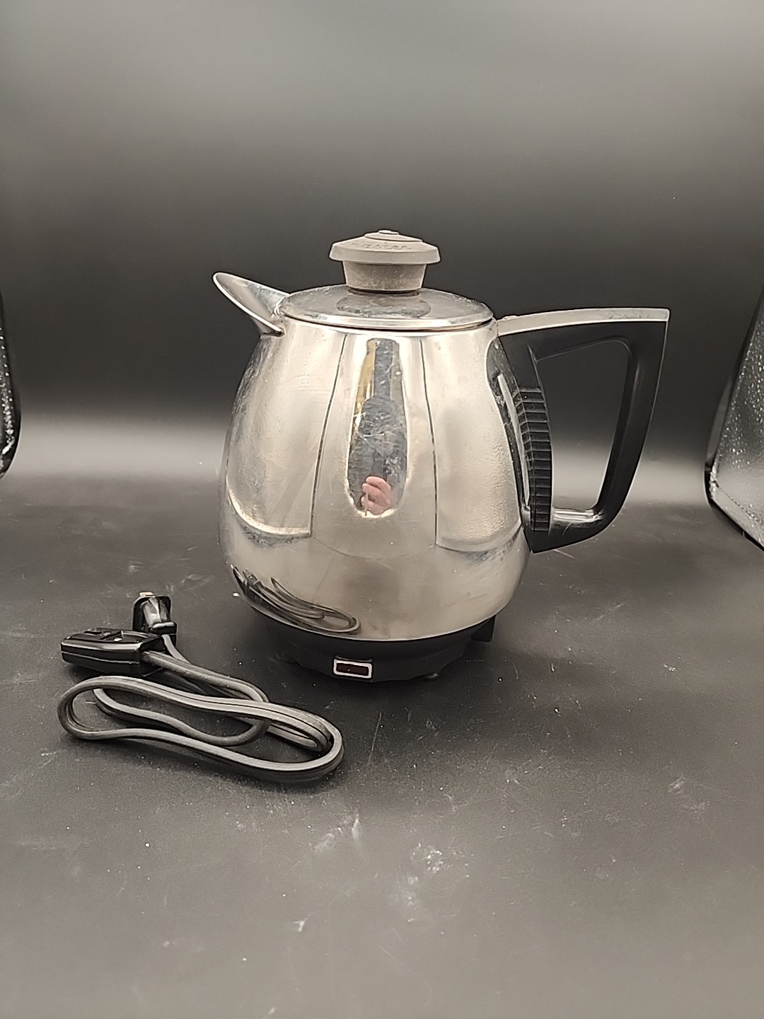 VTG Saladmaster Percolator Jet-O-Matic Model 10 Vtg Electric COFFEE POT w/ Cord